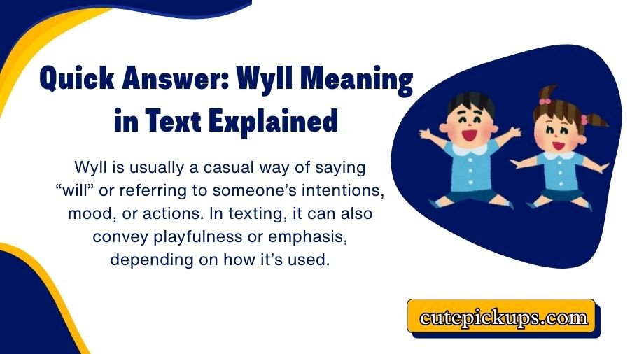 Wyll Meaning in Text