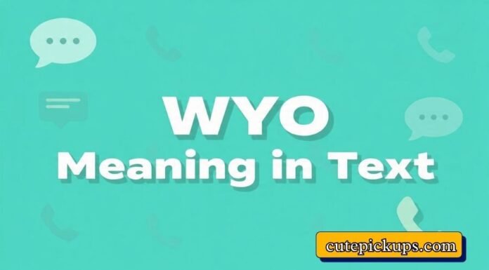 WYO Meaning in Text WYO Meaning in Text
