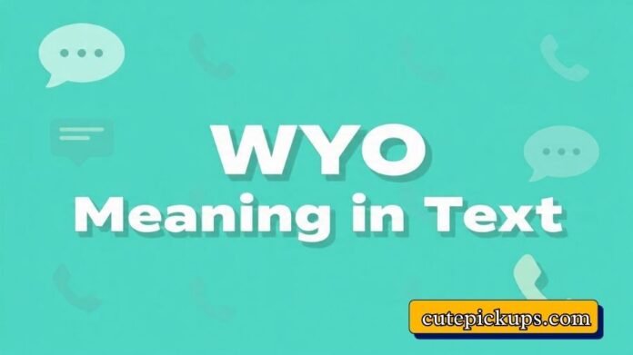 WYO Meaning in Text