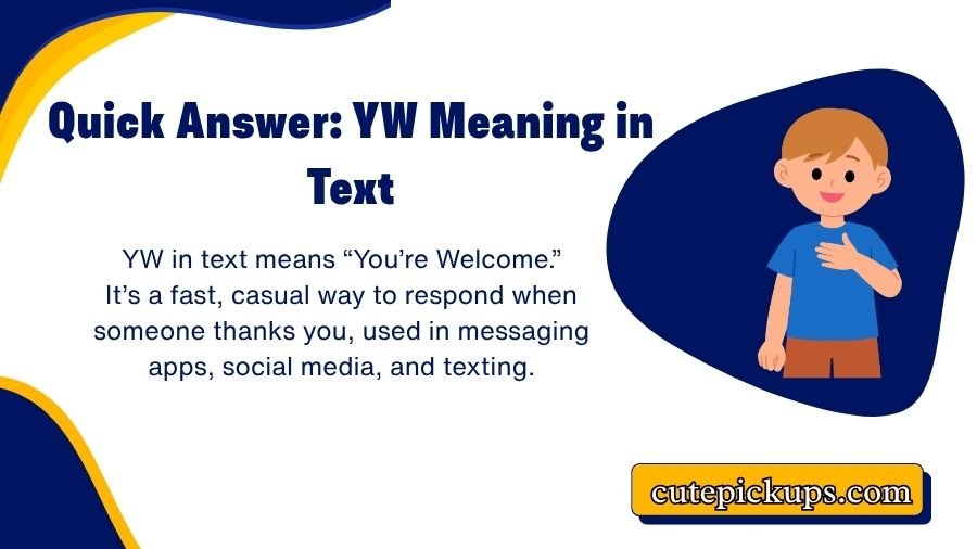 YW Meaning in Text