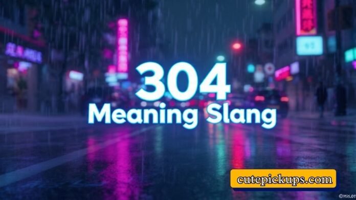 304 Meaning Slang
