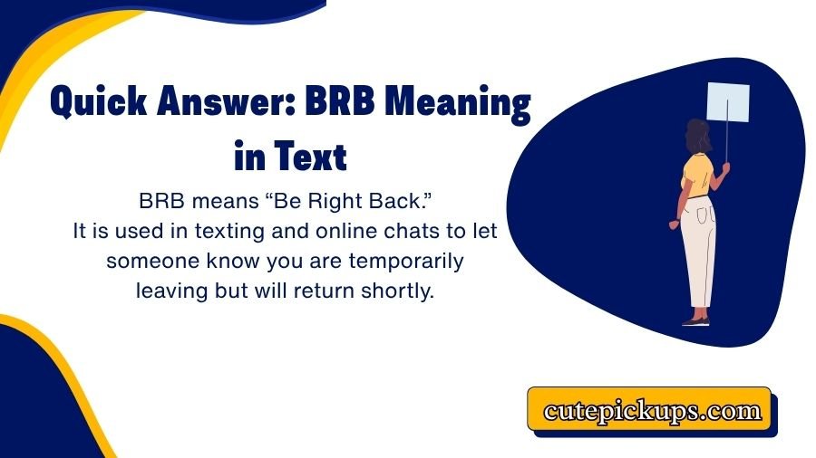 BRB Meaning in Text