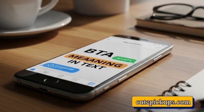 BTA Meaning in Text BTA Meaning in Text