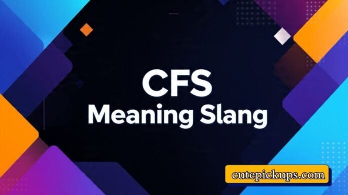 CFS Meaning Slang