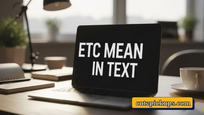 Etc Mean in Text