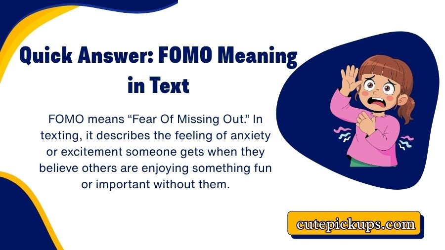 FOMO Meaning in Text