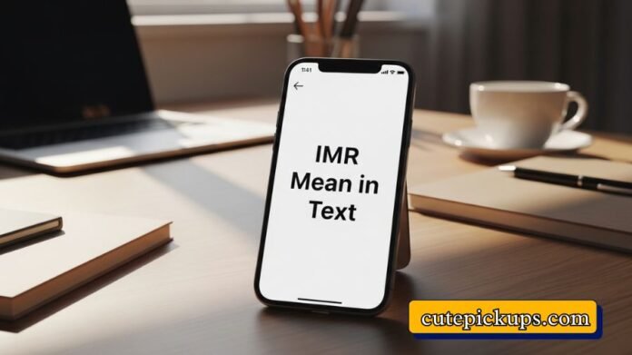 IMR Mean in Text