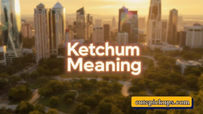 Ketchum Meaning