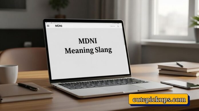 MDNI Meaning Slang