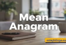 Mean Anagram Mean Anagram