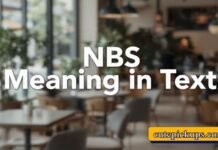 NBS Meaning in Text NBS Meaning in Text