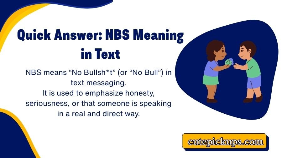 NBS Meaning in Text