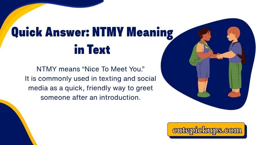 NTMY Meaning