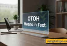 OTOH Means in Text OTOH Means in Text
