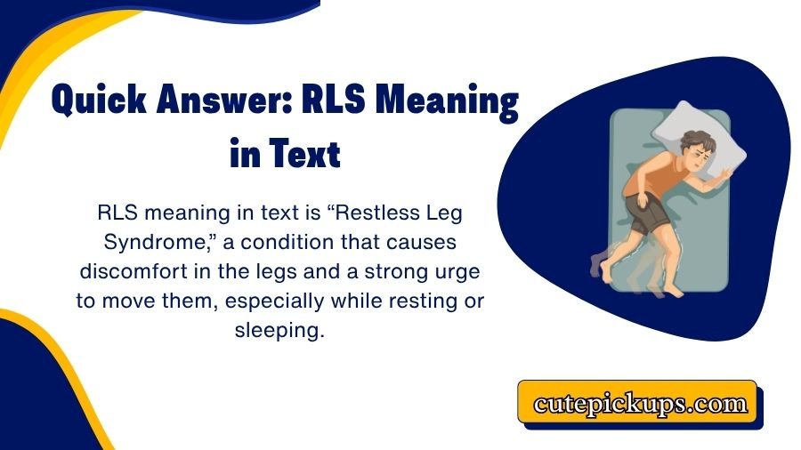 RLS Meaning in Text