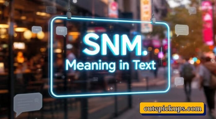 SNM Meaning in Text SNM Meaning in Text