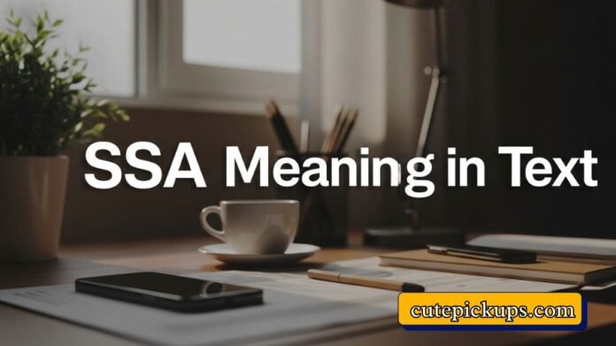 SSA Meaning in Text