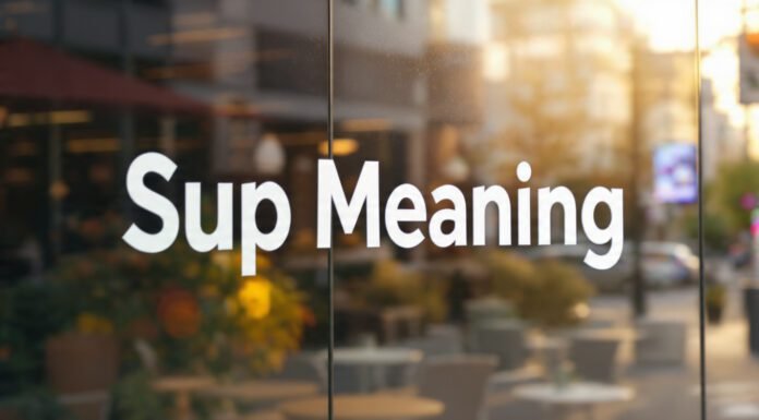 Sup Meaning Sup Meaning