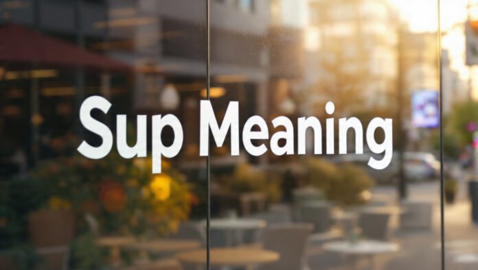 Sup Meaning