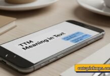 TTM Meaning in Text TTM Meaning in Text