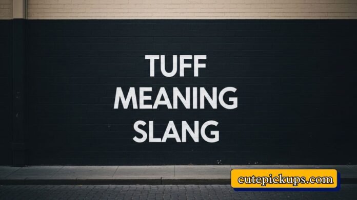 Tuff Meaning Slang