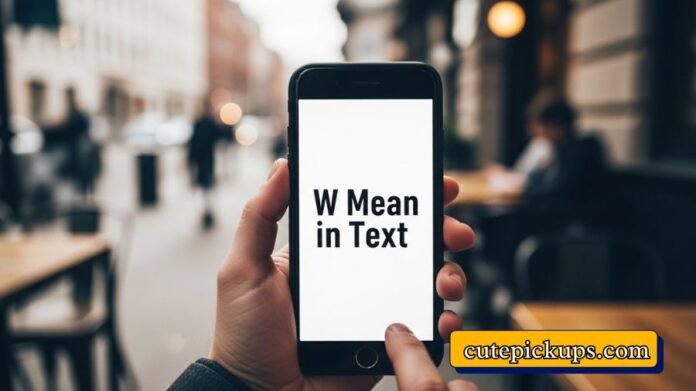 W Mean in Text