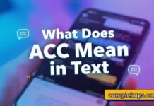 What Does ACC Mean in Text What Does ACC Mean in Text