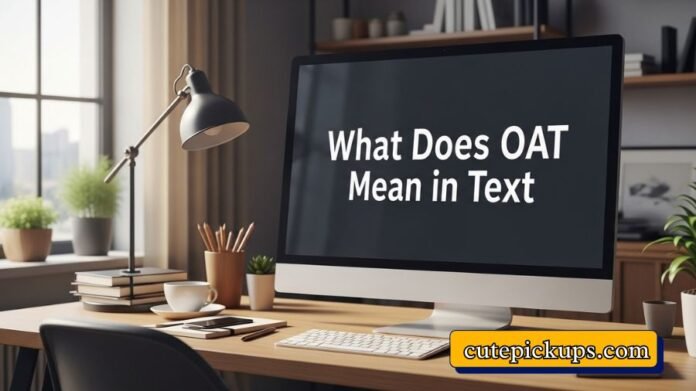 What Does OAT Mean in Text