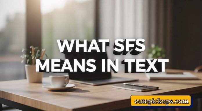 What SFS Means in Text What SFS Means in Text