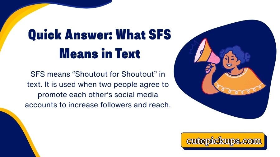 What SFS Means in Text
