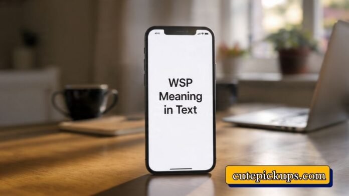 WSP Meaning in Text